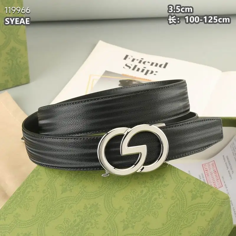Gucci belt 自动扣 35mmX100-125cm 8L (1)